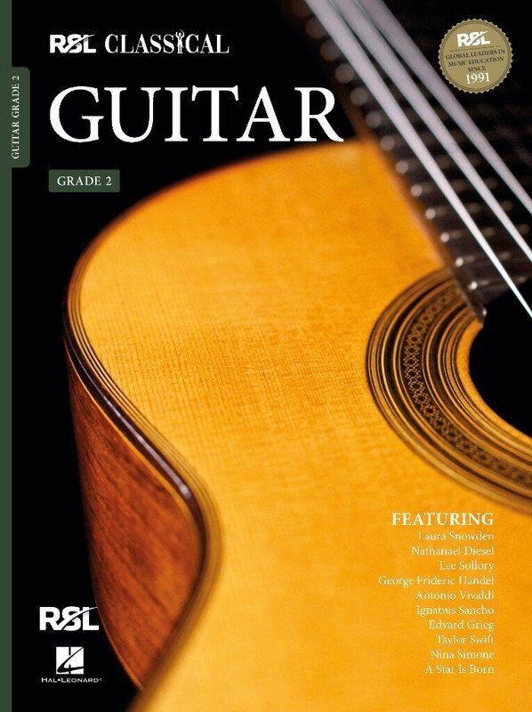 Rockschool Classical Guitar Grade 2 (2022) - RSL Syllabus, 44 Pages, Diverse Repertoire, Technical Exercises, Exam Preparation