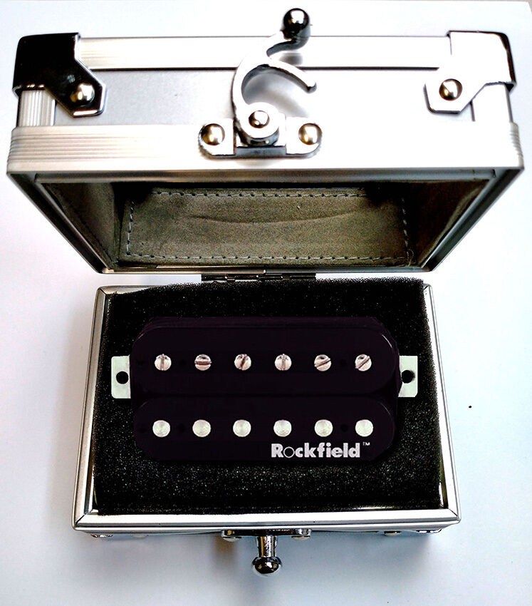 Rockfield SWV Series Electric Guitar Neck Pickup Black Alnico II 7.43K — view 2