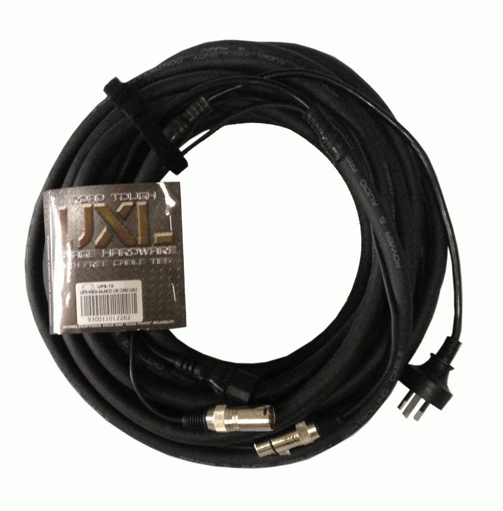 UXL (Pair)6.3Mm Stereo Jack Plug - Nickel