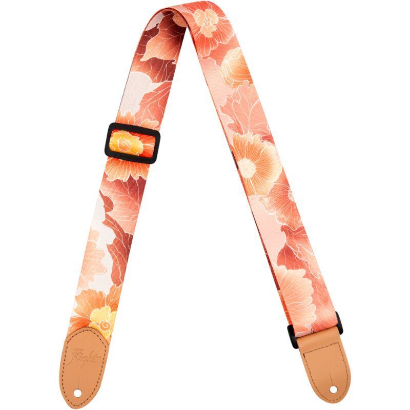 Flight S35 Flower Polyester Ukulele Strap (Ukulele)