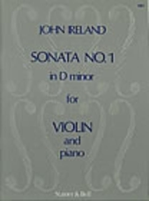Sonata No 1 D Min Violin Piano (Softcover Book)