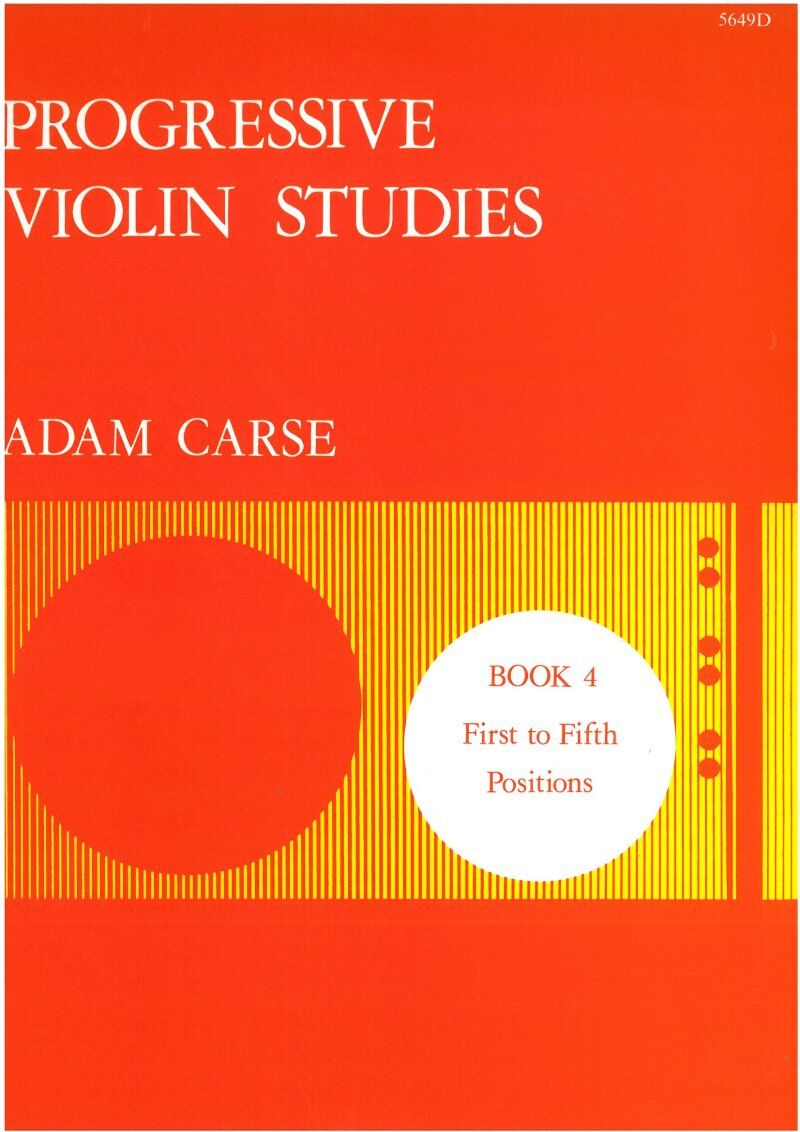 Carse Progressive Violin Studies Book 4