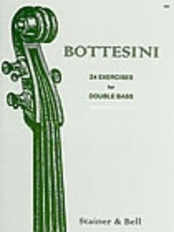 Bottesini 24 Exercises for Double Bass by Stainer & Bell