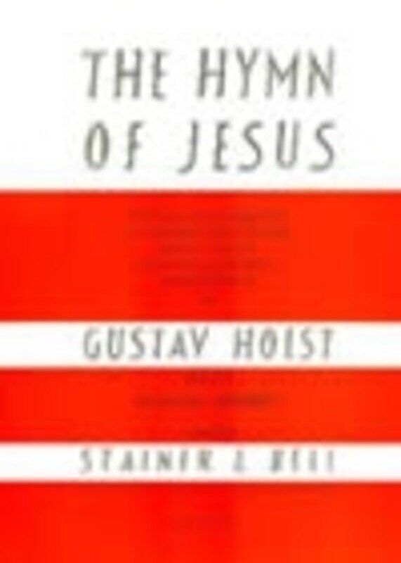 Hymn of Jesus Op 37 Vocal Score by Gustav Holst