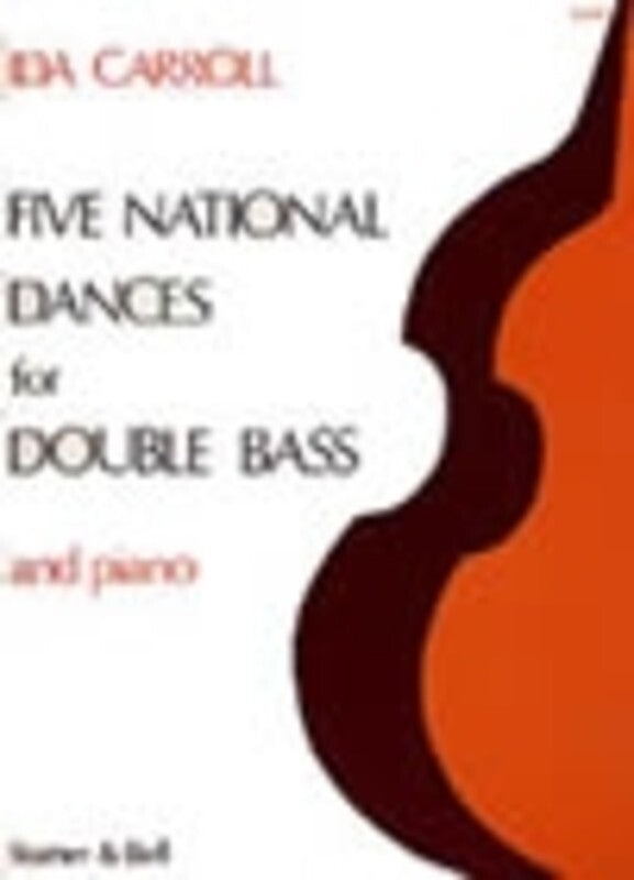 National Dances 5 Double Bass/Piano (Softcover Book)