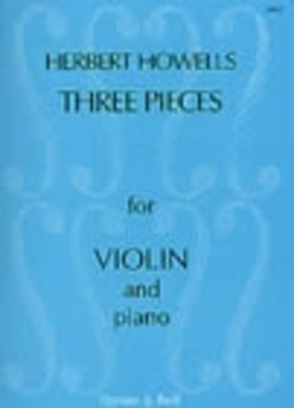 Howells - 3 Pieces For Violin and Piano (Softcover Book)