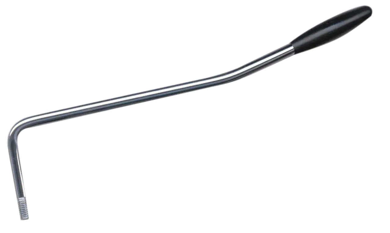 Gotoh Tremolo Arm Chrome with Black Knob — view 2