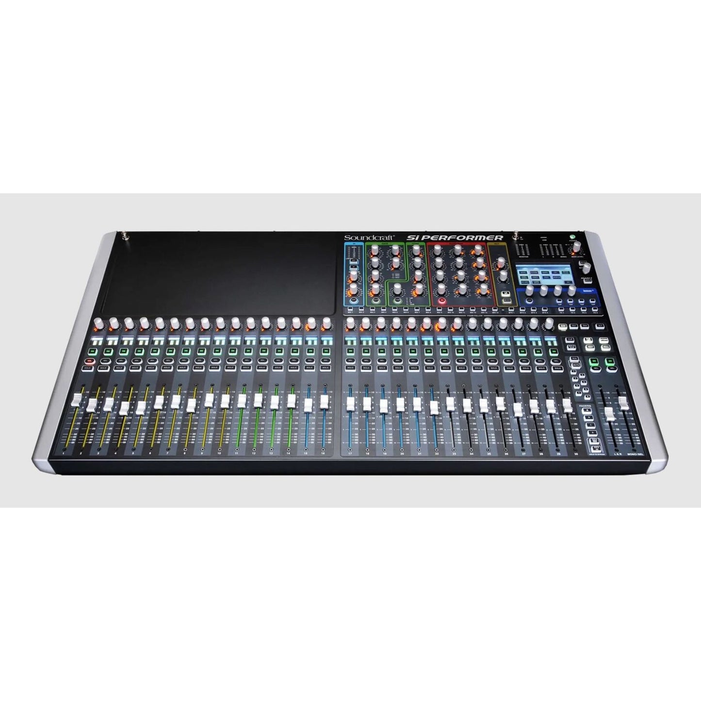 Soundcraft Si Performer 3 Digital Live Sound Mixer Console - 448 Rack Units DSP, 4-Band EQ, Dynamics Processing, Compact Design