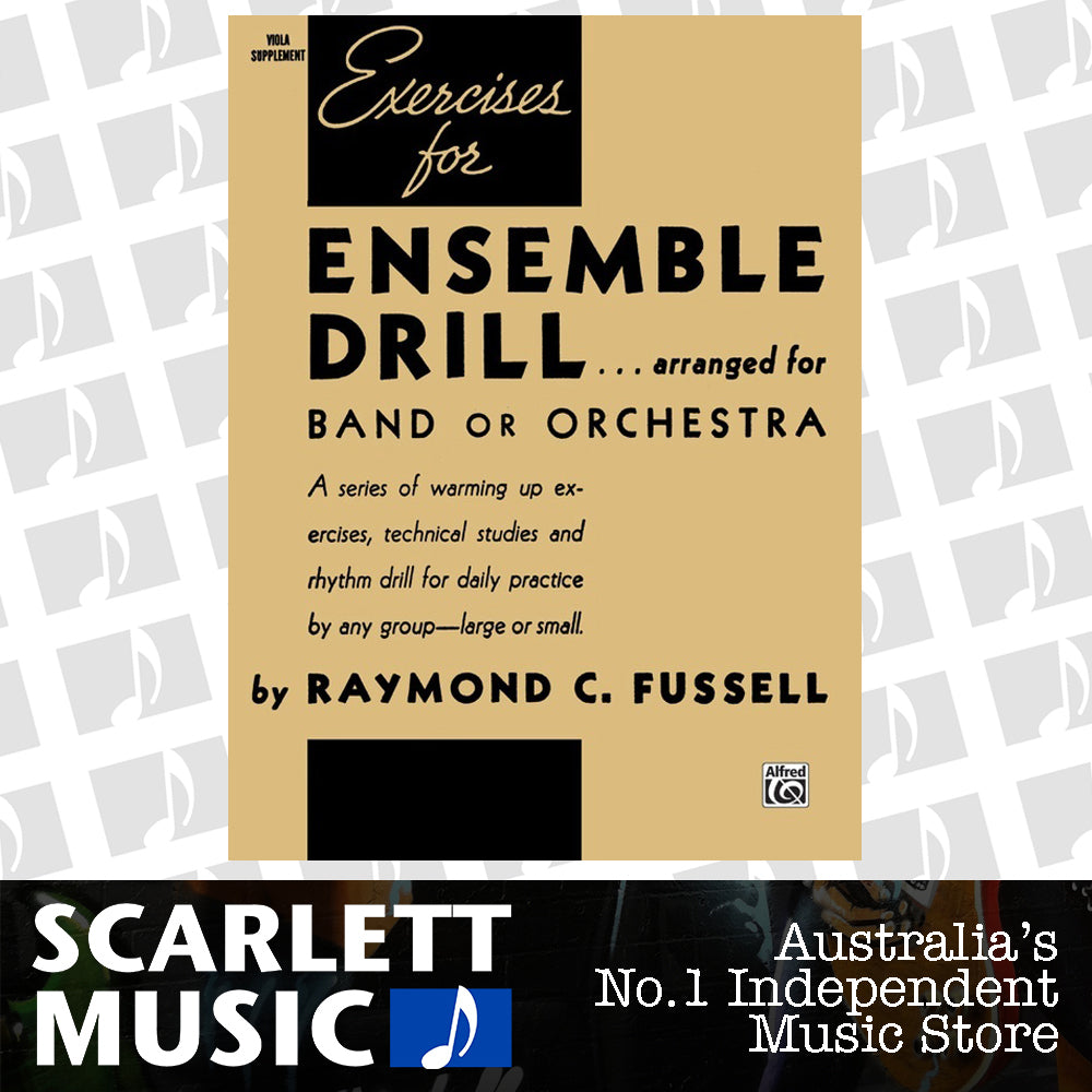 Exercises For Ensemble Drill Viola Supplement — view 2