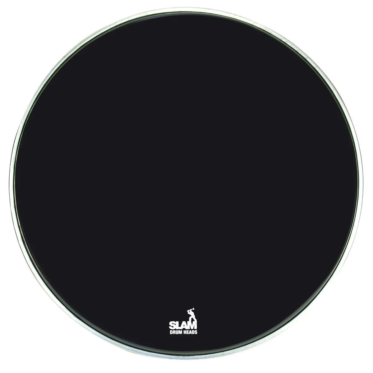 Slam SDH-RB20-BLK 20" Black Front Bass Drum Head