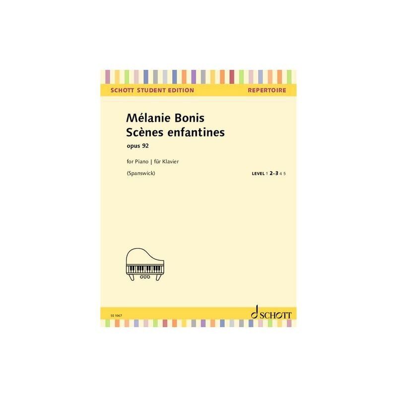 Bonis - Scenes Enfantines Op. 92 for Piano, Ed. Spanswick, 36 Pages