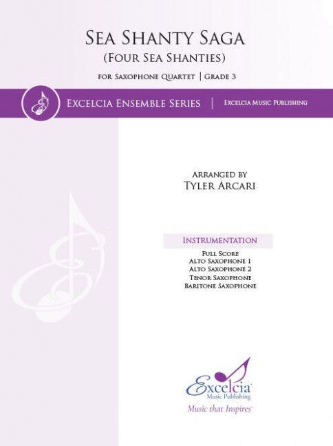 Sea Shanty Saga for Saxophone Quartet - Grade 3
