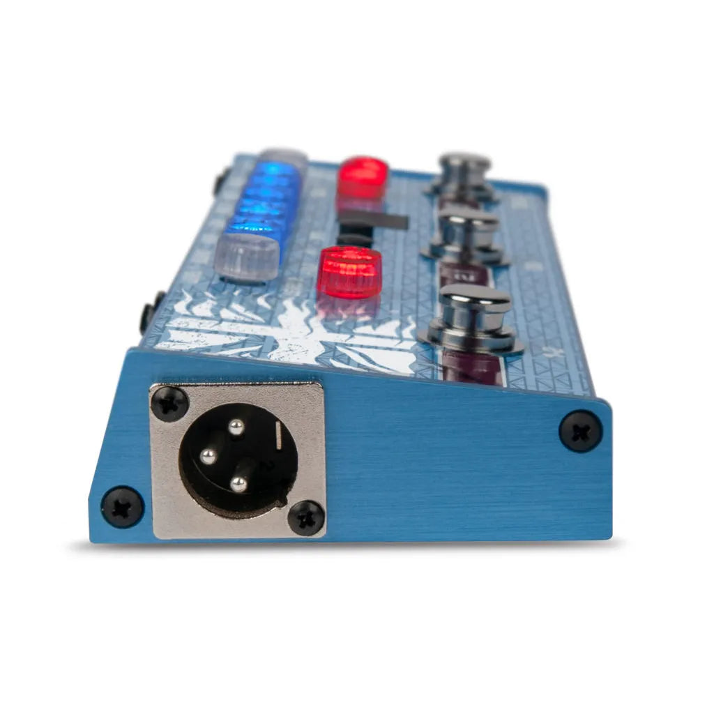 Tech 21 Steve Harris SH1 Signature Bass Guitar Pedal with All-Analog SansAmp Technology and 4-Band Active EQ — view 2