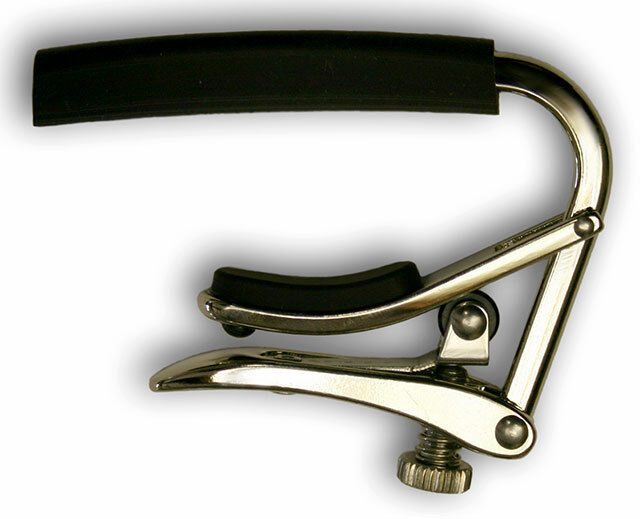 Shubb C3 Standard 12-String Guitar Capo, Polished Nickel, Wide Fretboard Compatibility