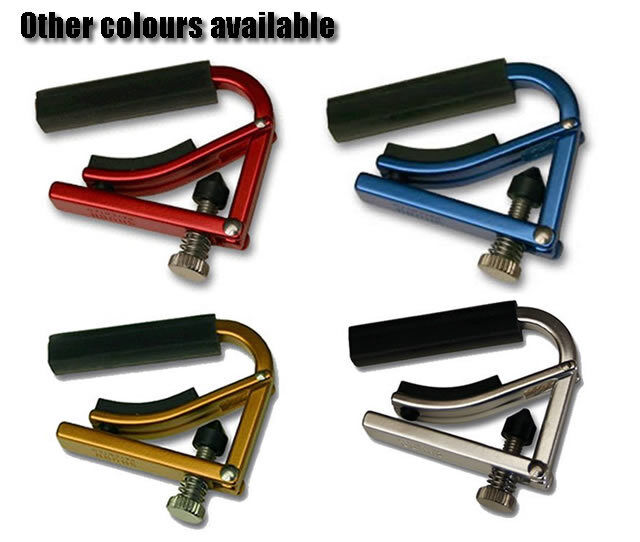 Shubb Lite Ukulele Capo - Nickel Finish, Lightweight Aluminum for Tenor, Soprano, Concert, Baritone Ukuleles — view 2