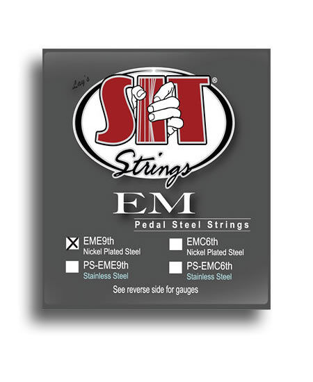 SIT Nickel 10-String E9th Tuning Pedal Steel String Set 12-38