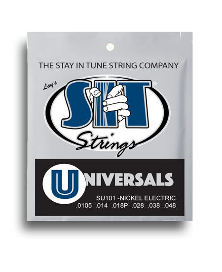 SIT Power Wound Universals Balanced Tension Electric Guitar String Set 10-48