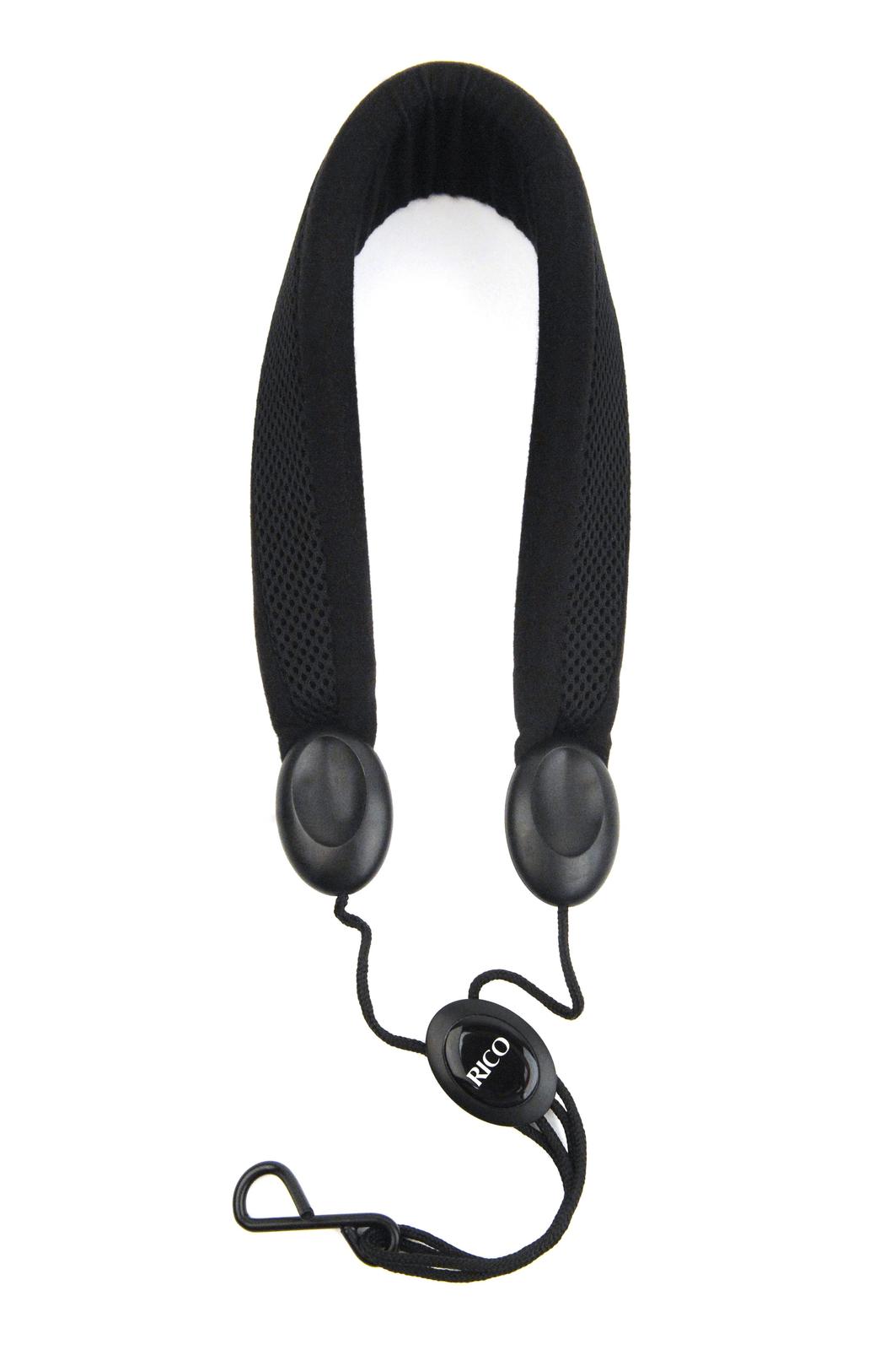 Rico Padded Saxophone Strap, Tenor/Baritone, Metal Hook