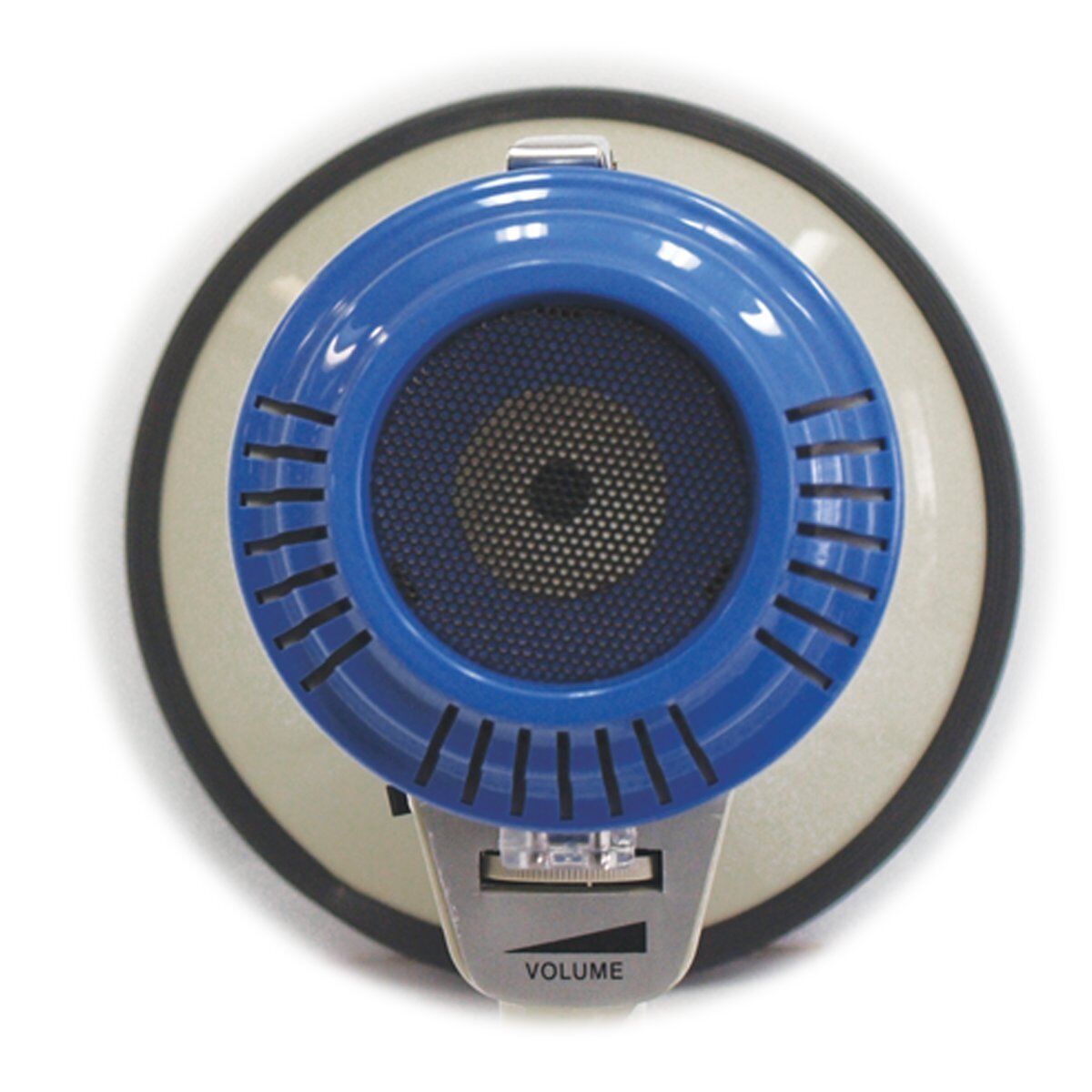 SoundArt 25 Watt Portable Hand-Held Megaphone with Whistle/Siren, 600m Range, Volume Control, Lightweight Design, Blue — view 2