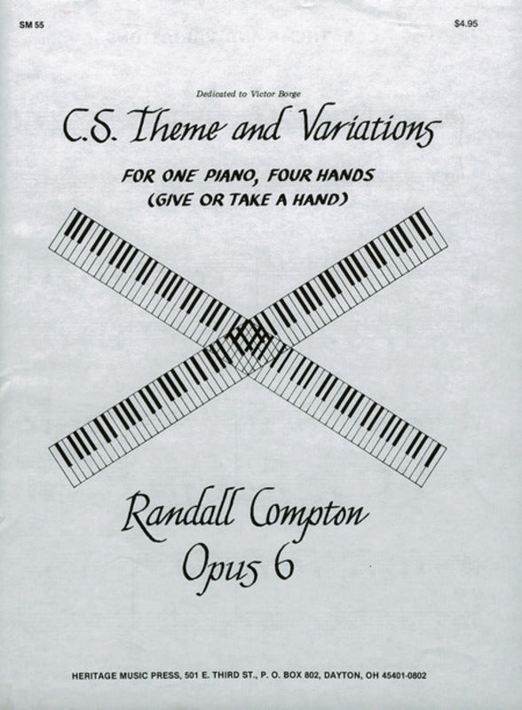 C S Theme And Variations Op 6 Pd