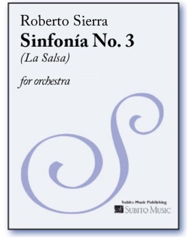 Sinfonia No 3 La Scala For Orchestra Study Score