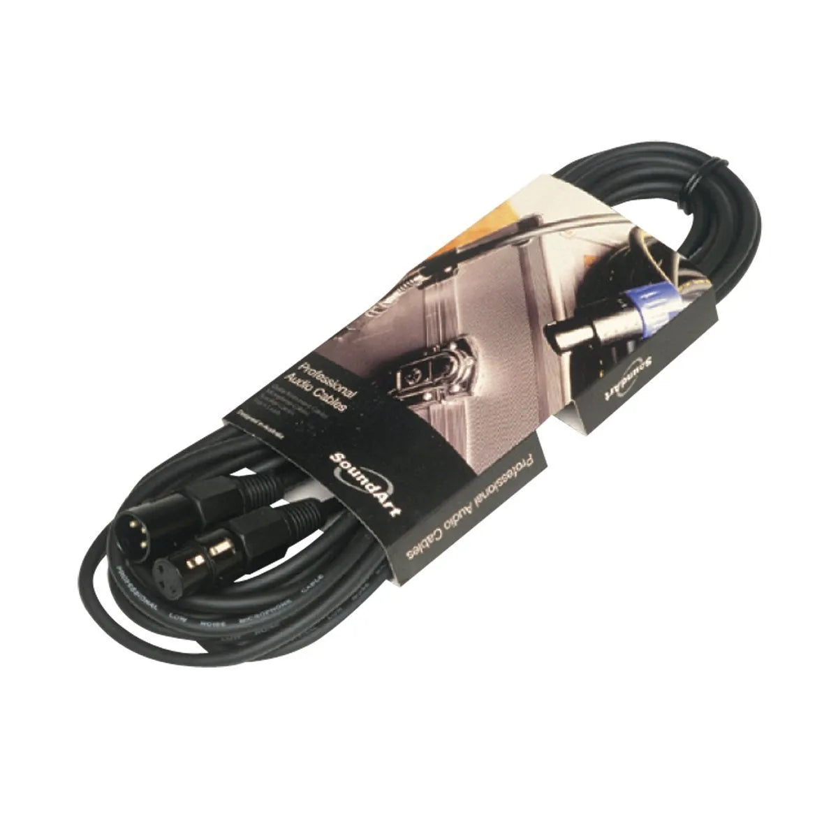 SoundArt SMC-14 Mic to Line Cable, XLR to XLR Plugs, 8m Length, 6mm Diameter