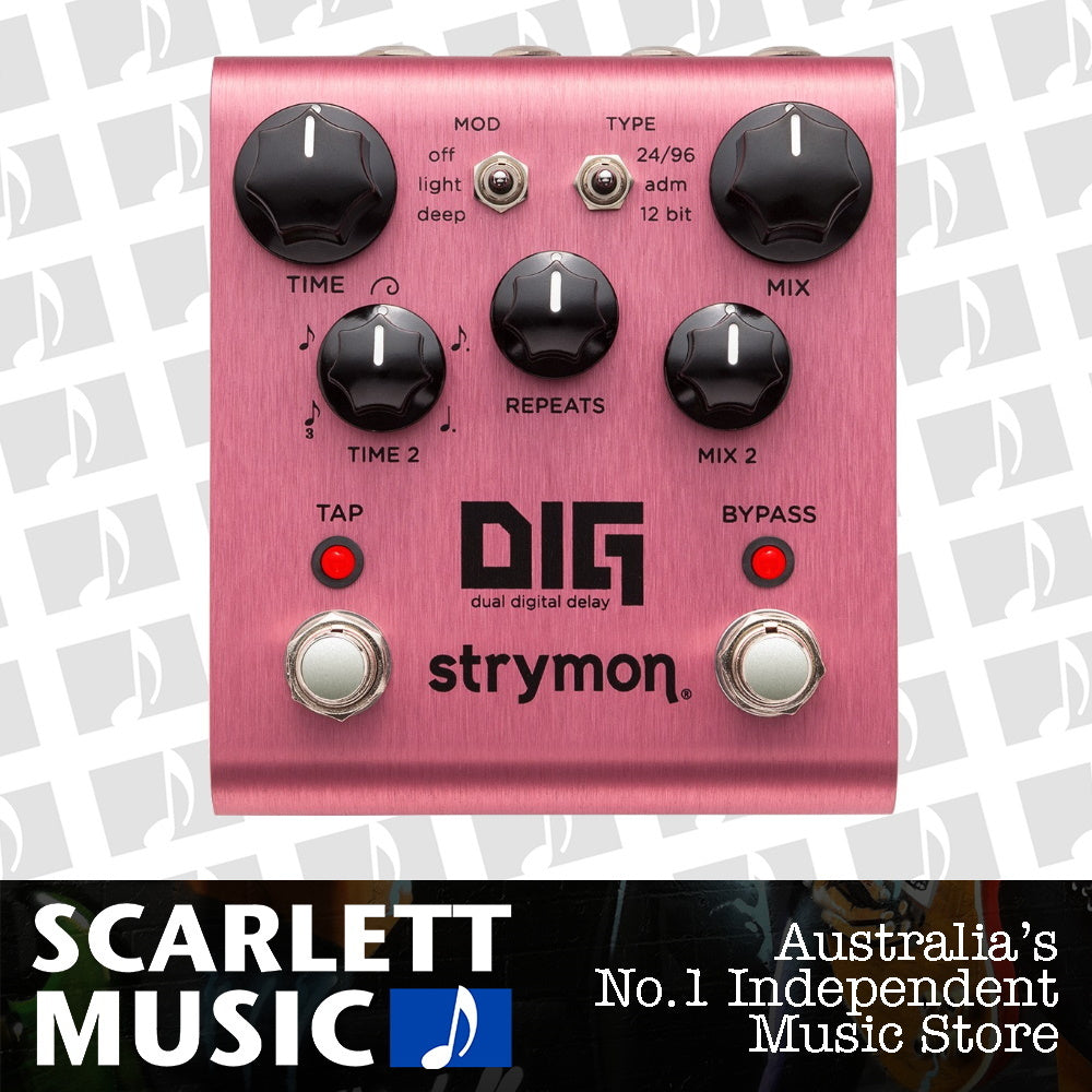 Strymon Dig Dual Digital Delay Effect Pedal — view 2