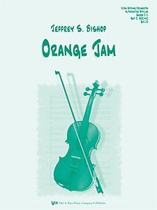 Orange Jam for String Orchestra by Jeffrey Bishop - 43 Pages