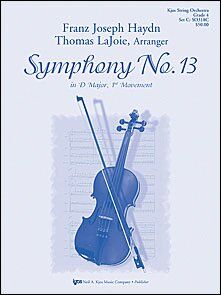 Symphony No. 13 in D Major - 1st Movement for String Orchestra by Neil A. Kjos Music Company