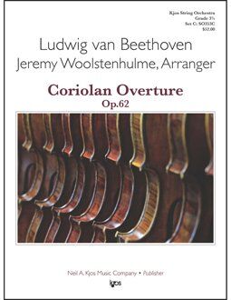 Coriolan Overture, Op. 62 for String Orchestra
