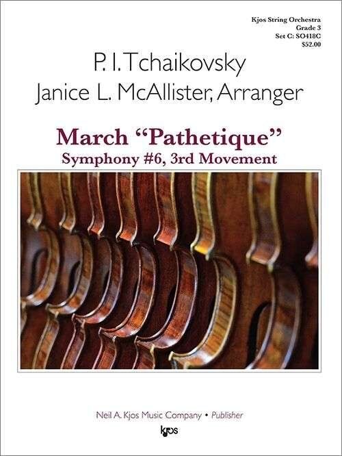 March Pathetique Symphony 6 3rd Mvt String Orchestra 3.5