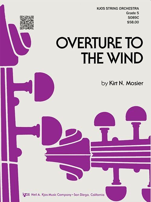 Overture to the Wind for String Orchestra by Neil A. Kjos Music Company, 49 Pages