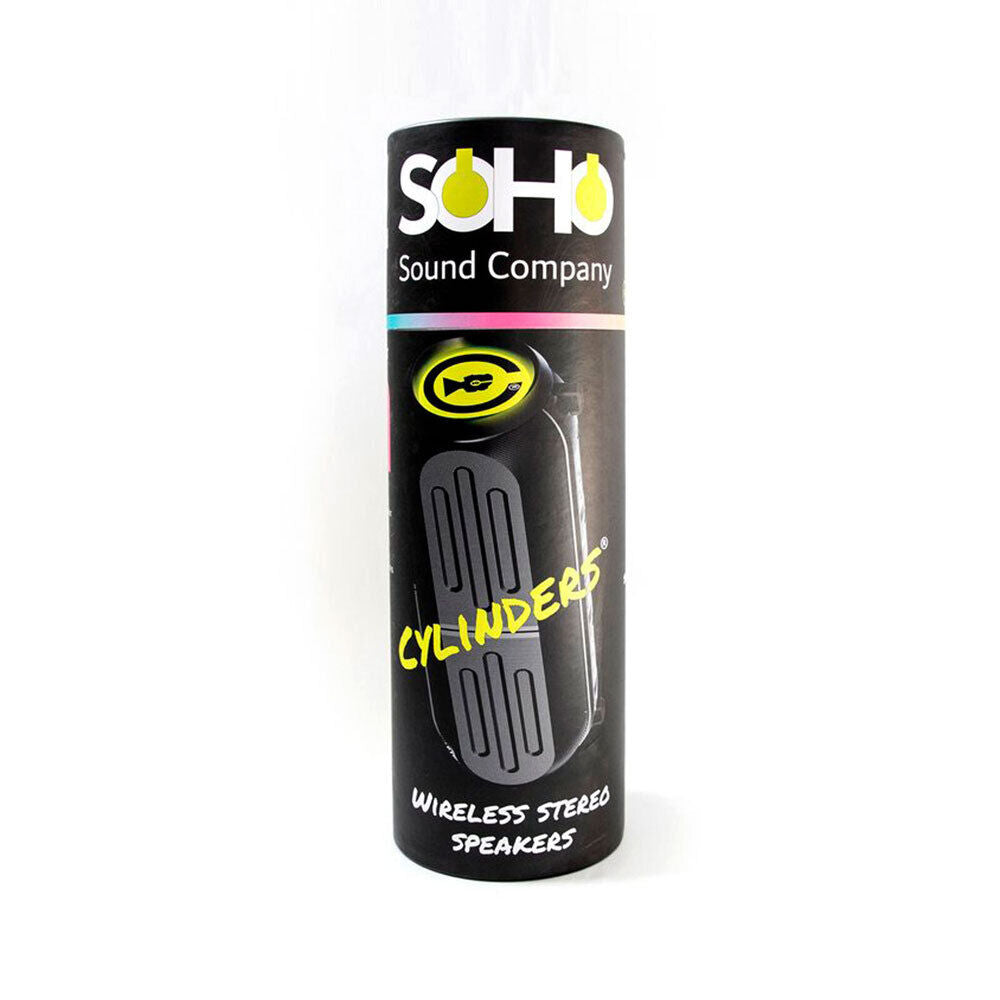 SOHO Cylinders True Wireless Stereo Bluetooth Speakers with 8-Hour Playback, Type-C Charging and Rugged Design — view 6