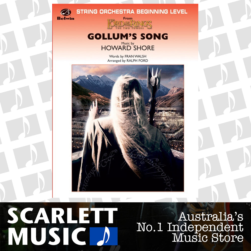 Gollum's Songs From Lord Of The Rings String Orchestra Gr 1 — view 2