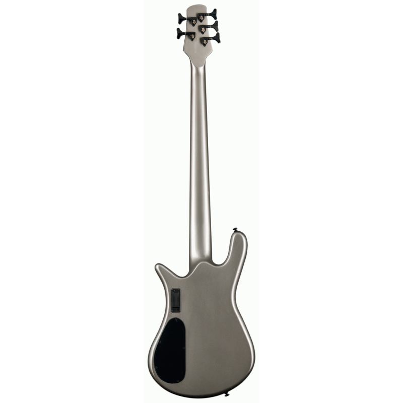 Spector NS Dimension 5 Multi-Scale Bass with EMG Pickups - Grey Metallic — view 3