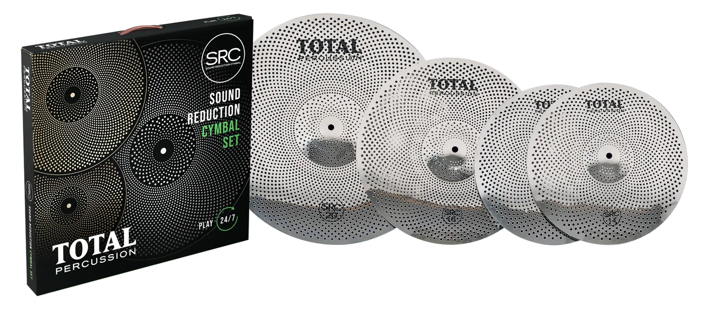 Total Percussion SRC Cymbal Set - Silver — view 2