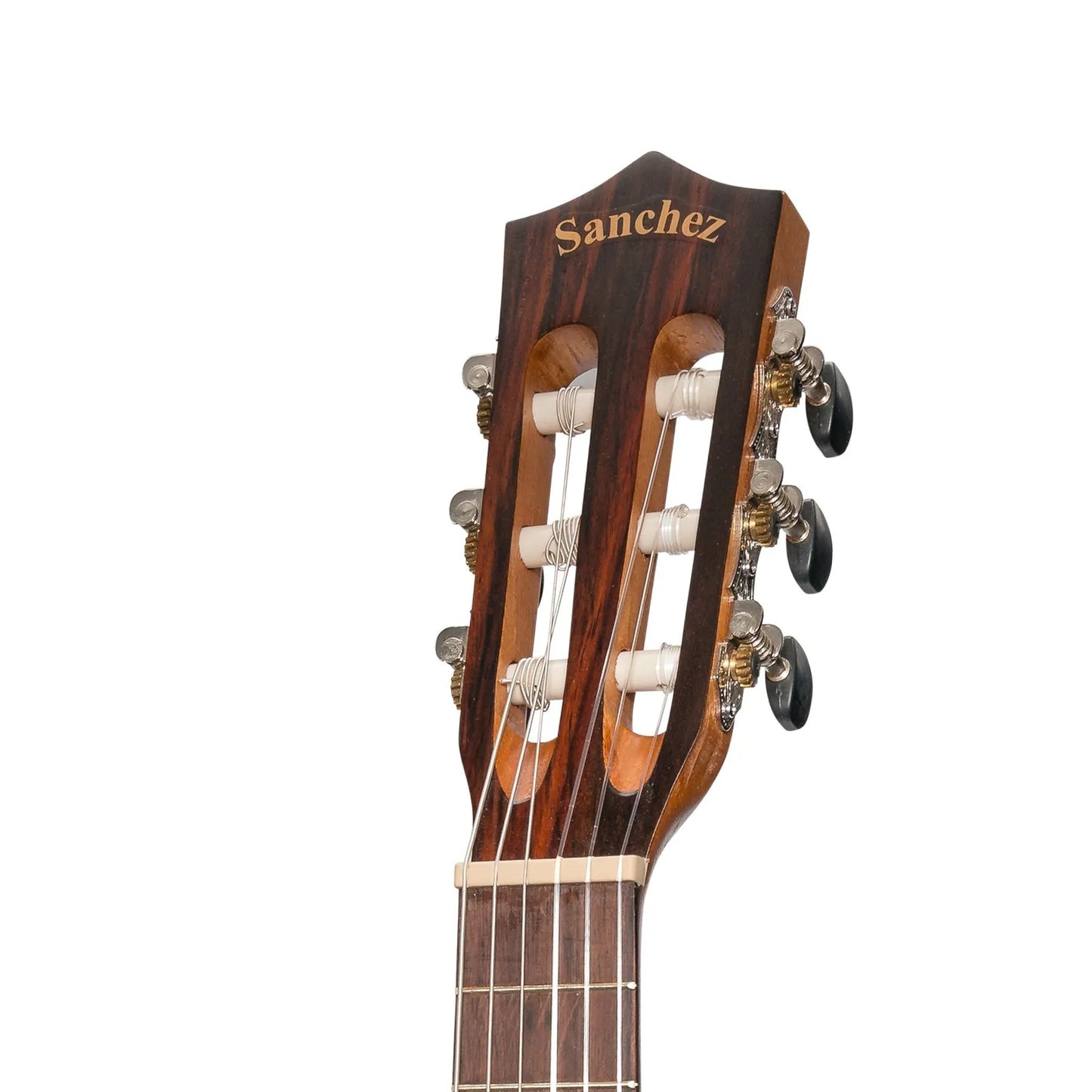 Sanchez 1/4 Size Student Classical Guitar with Gig Bag - Spruce/Rosewood, Model SS-C30-SR, Includes Nylon Gig Bag, Right-Handed — view 6