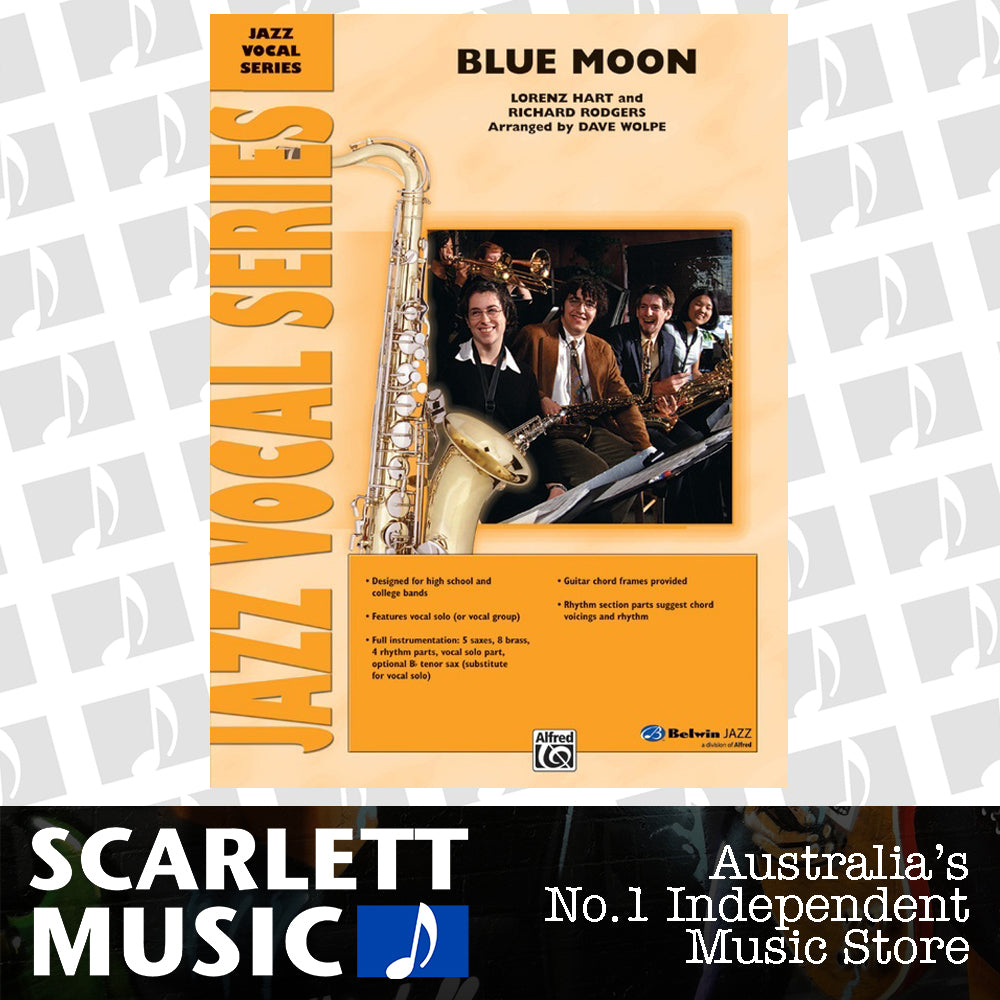 Blue Moon Jazz Ensemble Sheet Music Grade 3 — view 2