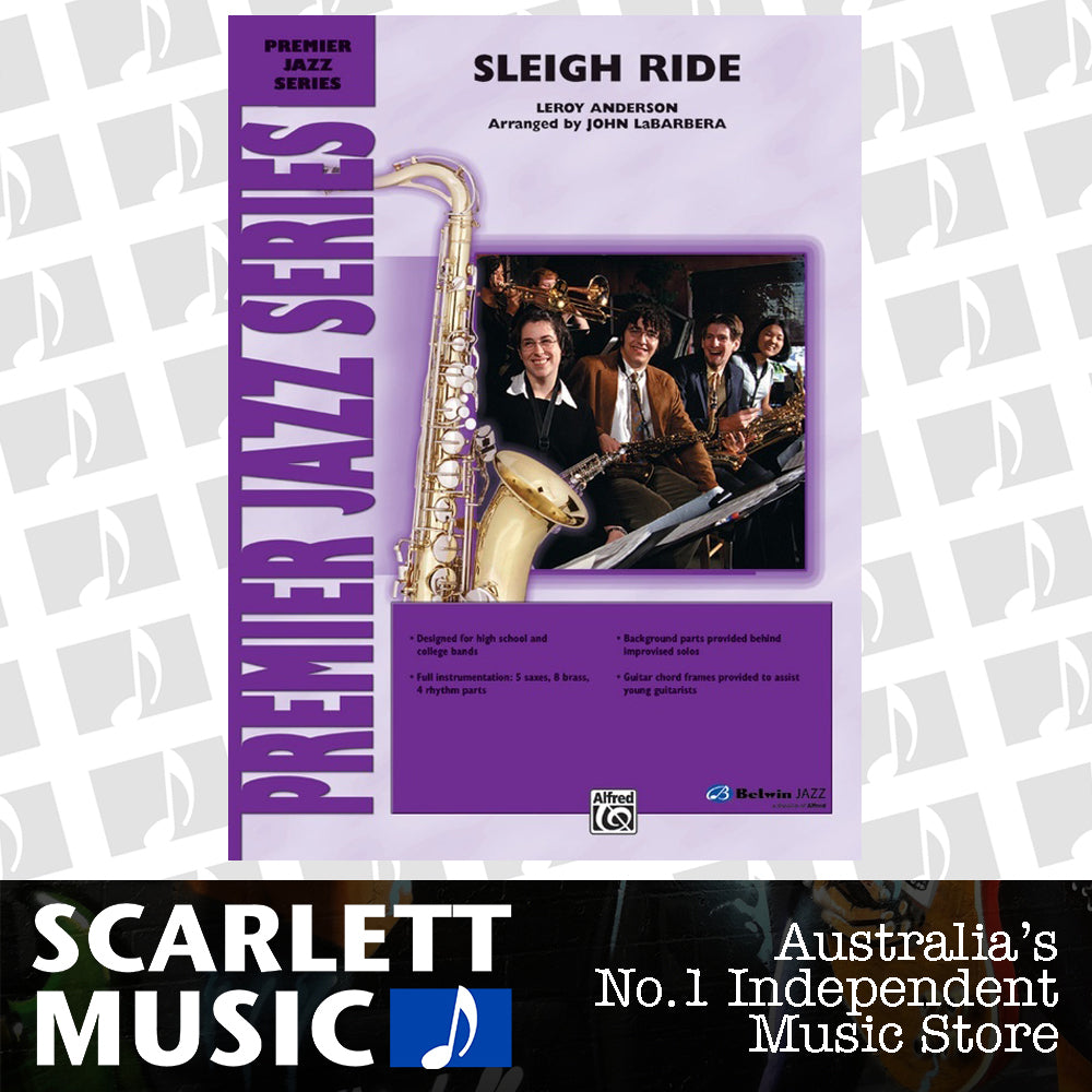 Sleigh Ride JE Grade 4 Conductor Score for Jazz Ensemble — view 2