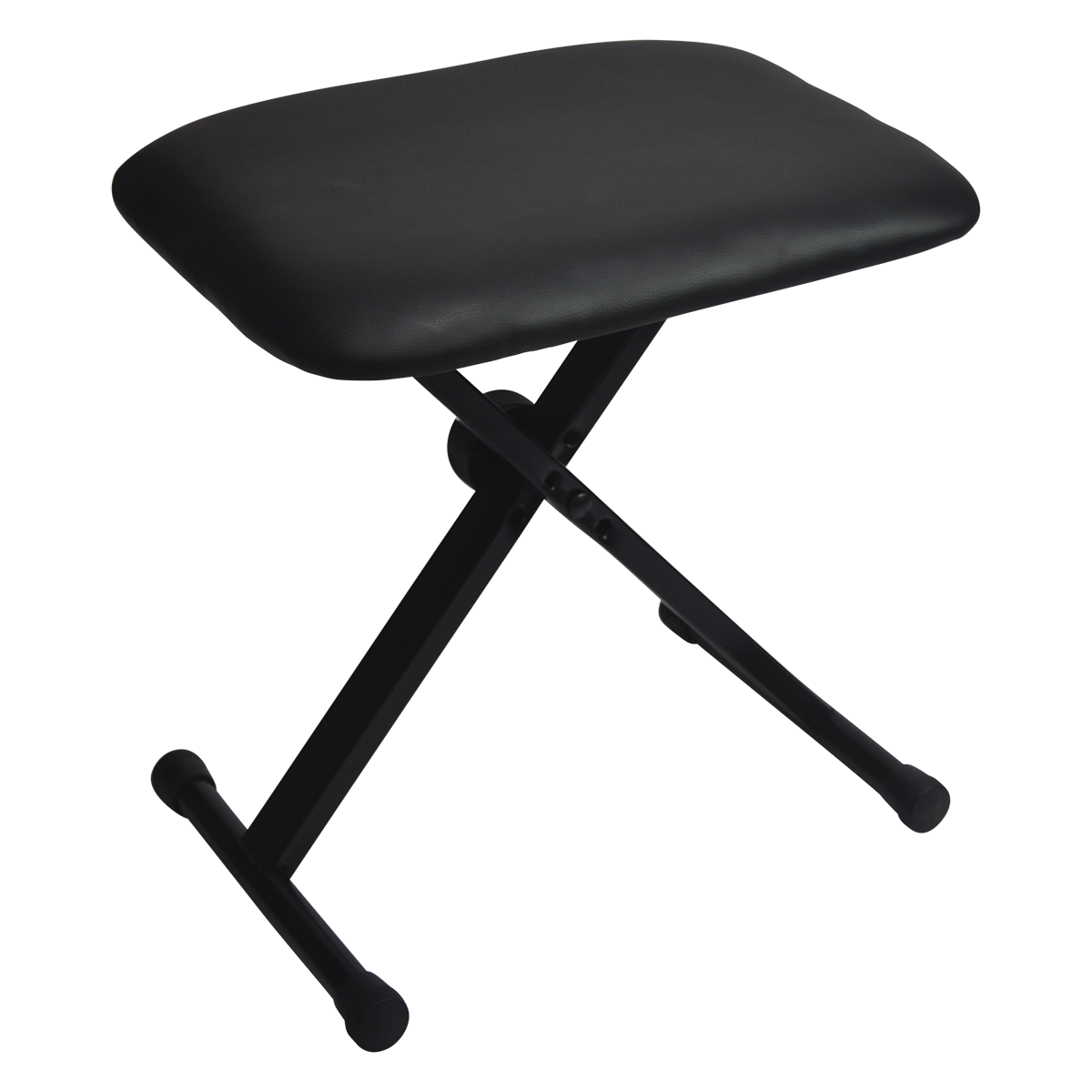 KB02 Single Bench Keyboard Stool with X Frame and Height Adjustment