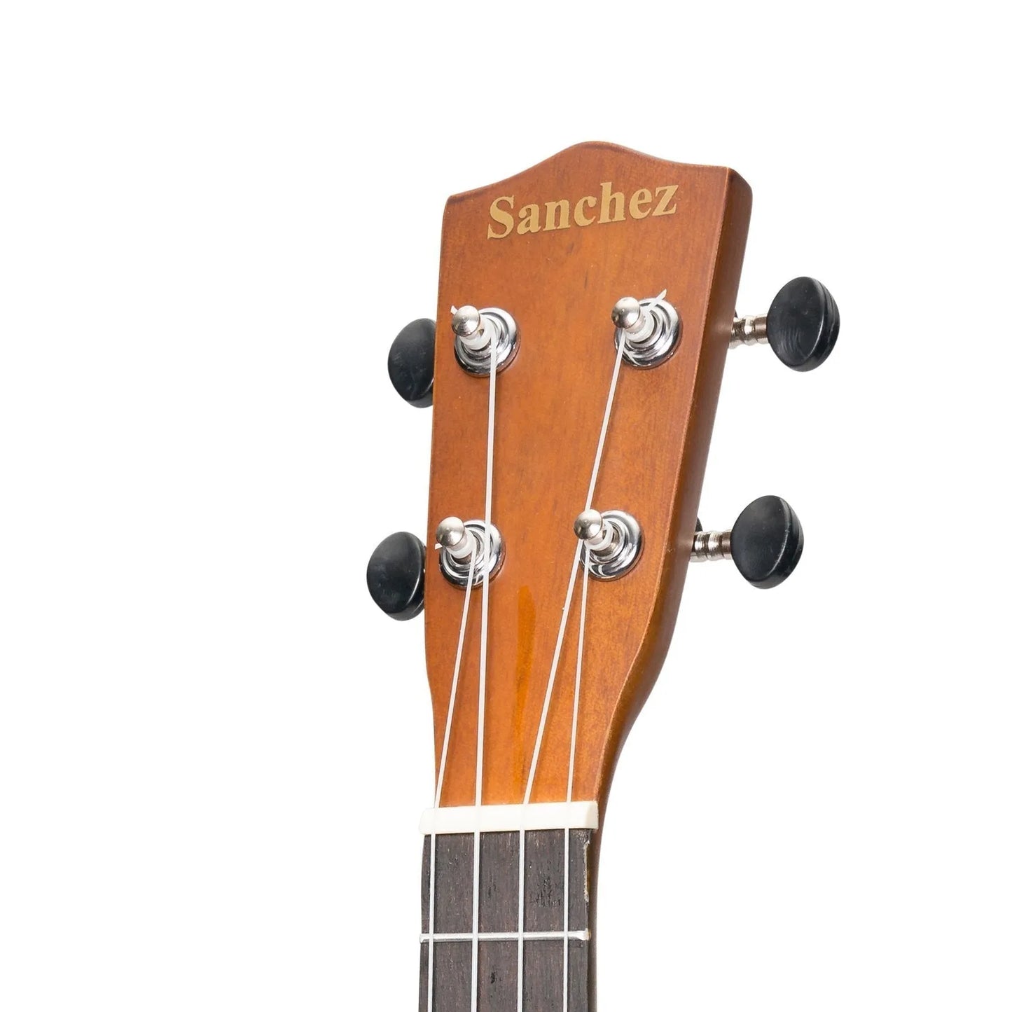 Sanchez Colour Series Soprano Ukulele Natural Satin with Gig Bag — view 6