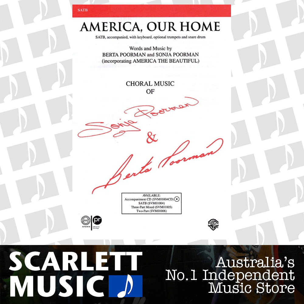 America Our Home SATB Choral Sheet Music Ed. Chinn — view 2
