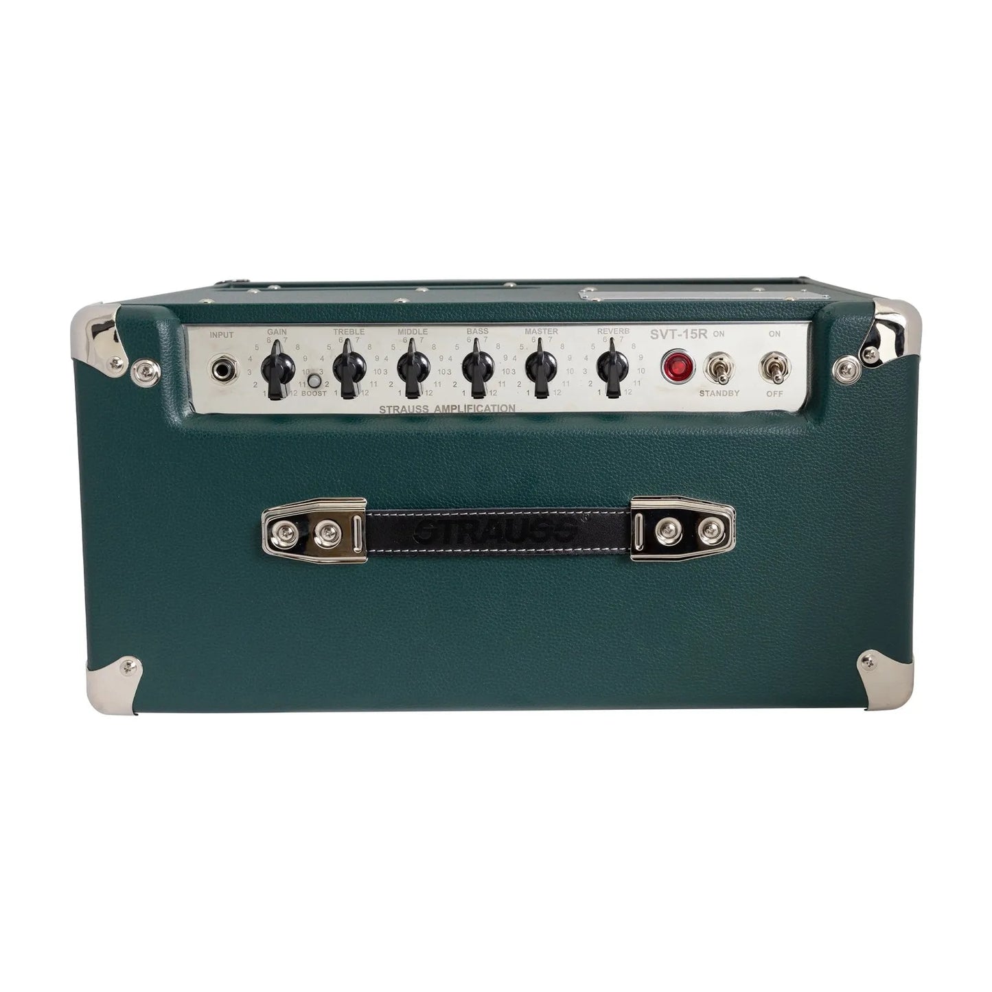 Strauss SVT-15R 15 Watt Green Combo Valve Amplifier with Reverb — view 4
