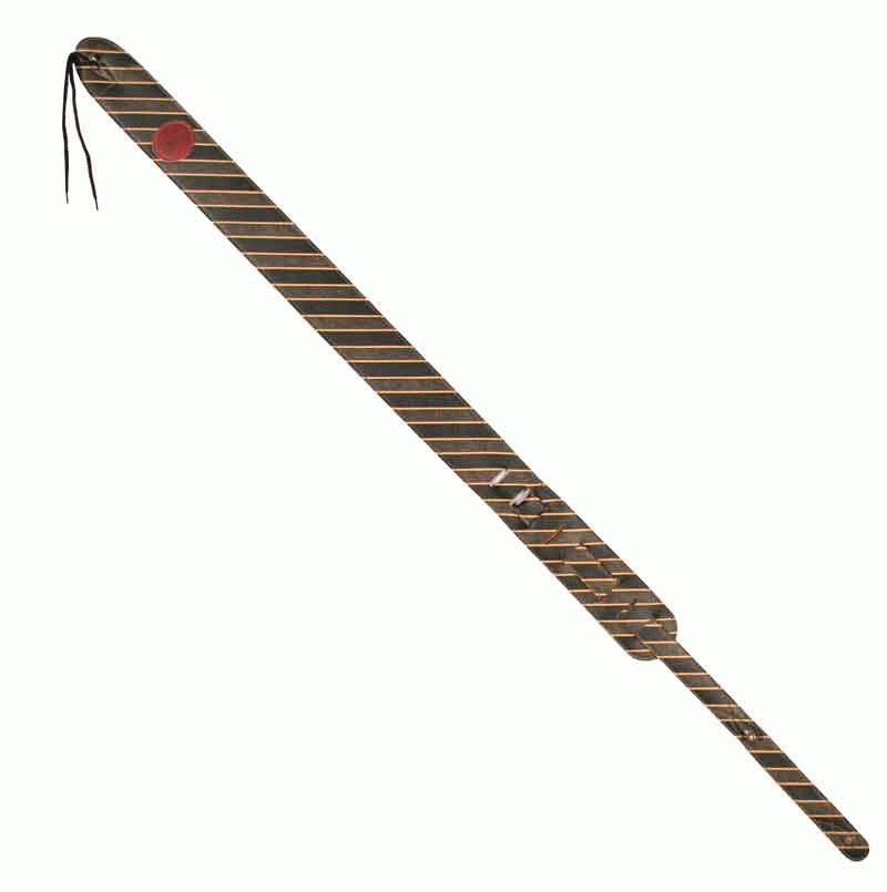 UXL Black Dlx.Leather Saxophone Strap
