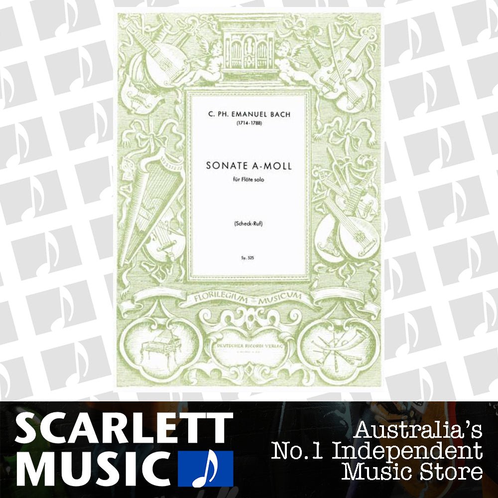 Sonata A Min Wq 132 Ed Scheck Ruf Flute Solo — view 2
