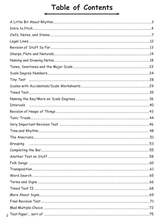 How to Blitz! Theory Grade 1 Workbook — view 2