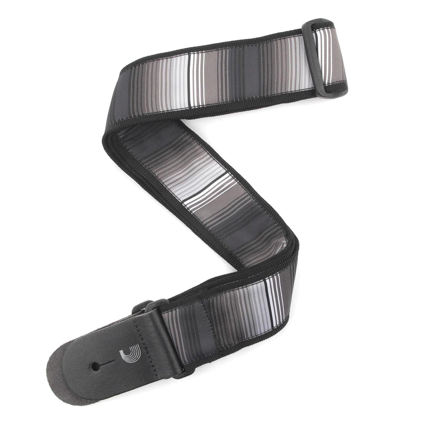 2 Inch Guitar Strap, Latin Blanket Stripe - Take it to Black, by D'Addario