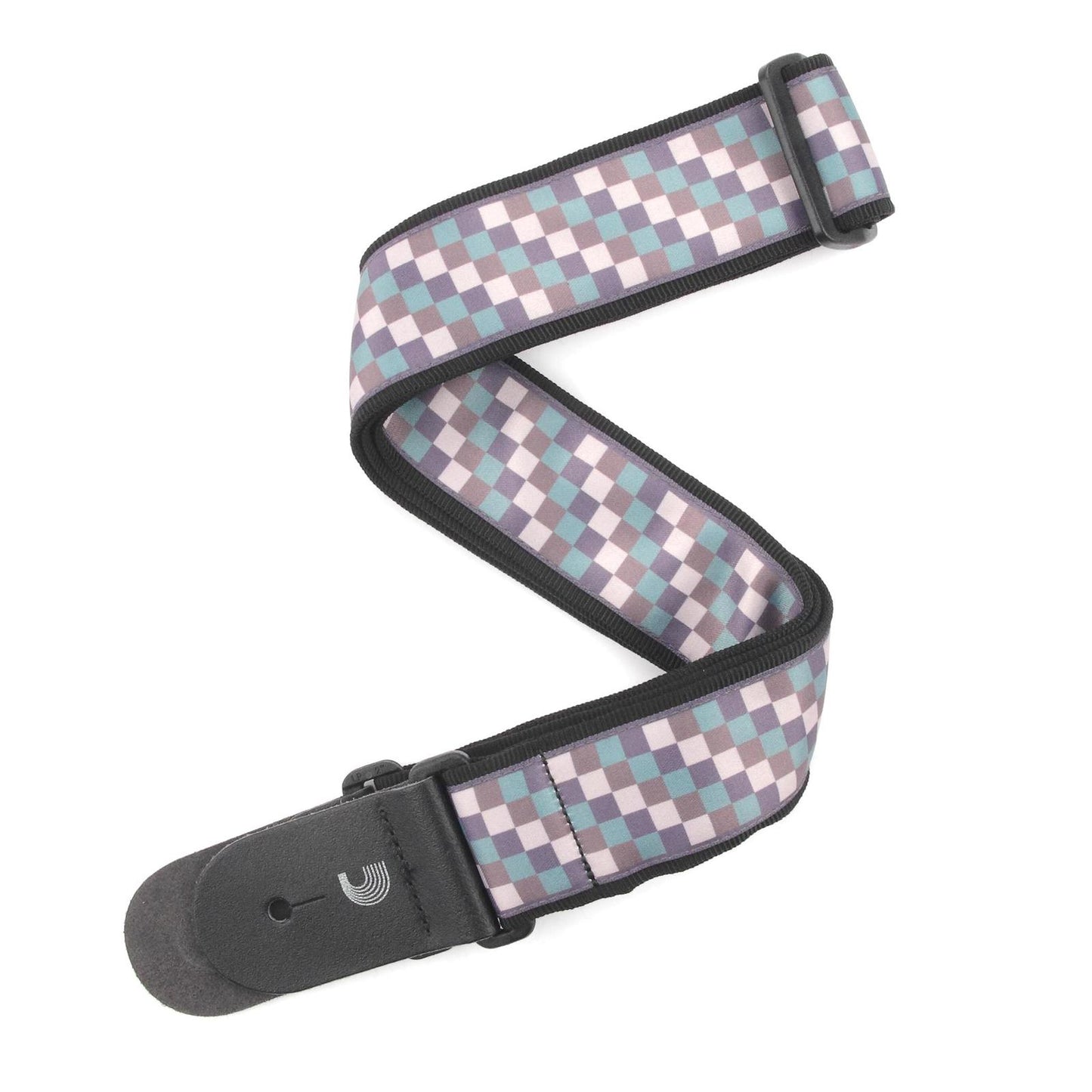 2 Inch Guitar Strap, Checkerboard - Camo, by D'Addario