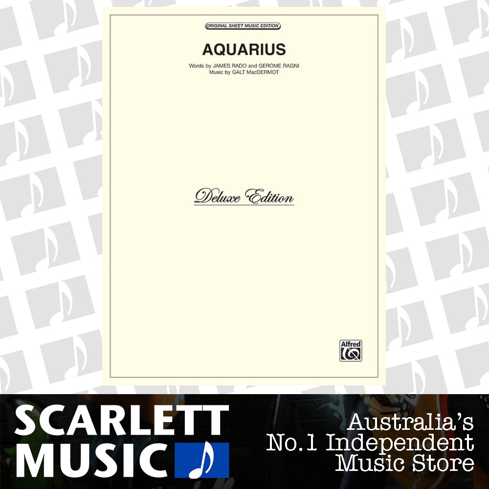 Aquarius S/S Vocal Sheet Music — view 2
