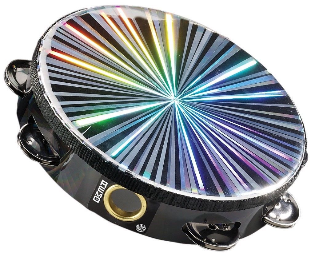 Remo Radiant 8 Inchtambourine Acousticon Shell Unique Reflective D